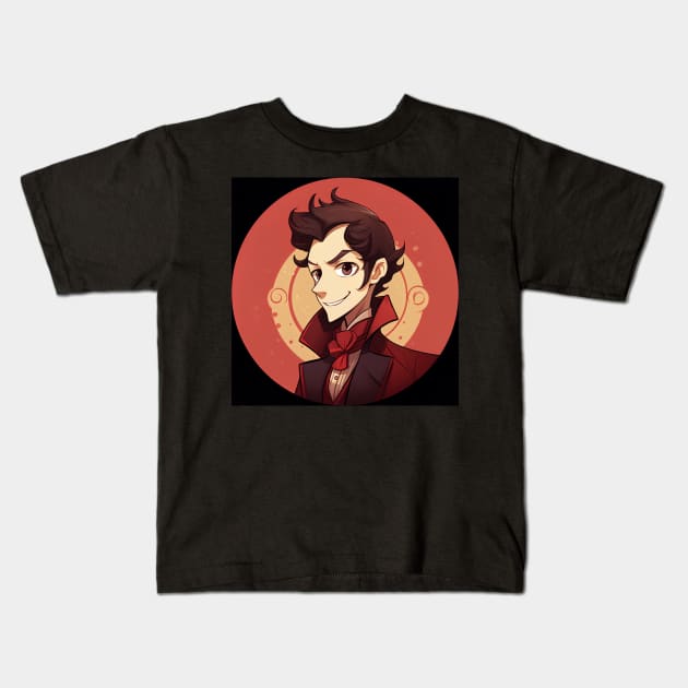 Arsene Lupin Kids T-Shirt by ComicsFactory